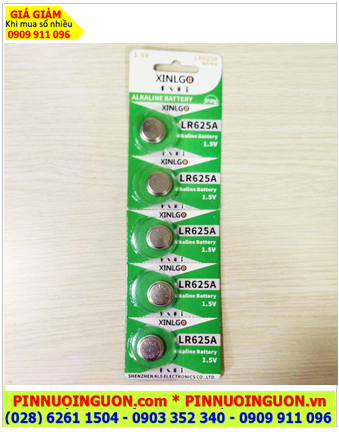 COMBO mua 01vỉ=05viên Pin đo sáng máy ảnh XINLGO LR625A EPX625 Alkaline 1.5v chính hãng